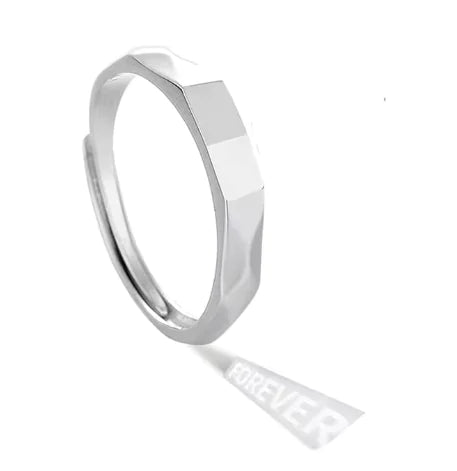 "I Love You" Projection Promise Ring