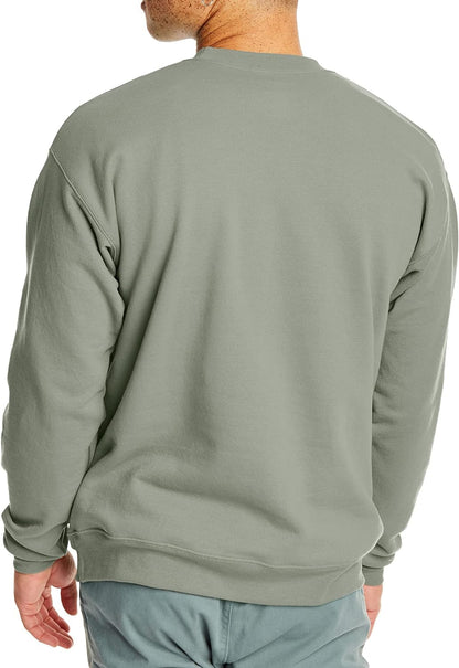 Ecosmart Fleece, Cotton-Blend Pullover, Crewneck Sweatshirt for Men (1 or 2 Pack)