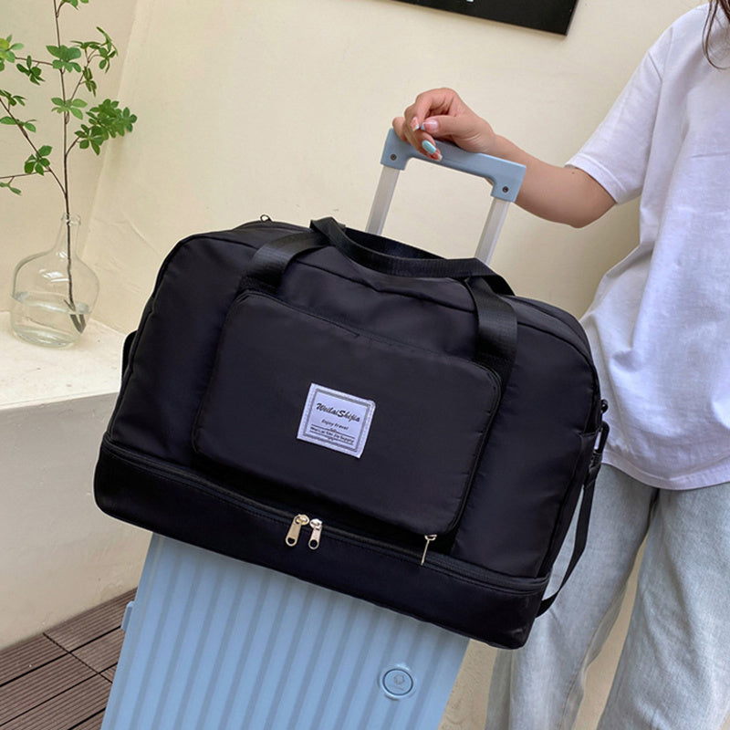 Bargin Bash: Foldable Travel Duffel Bag 🏋️‍♀️✨