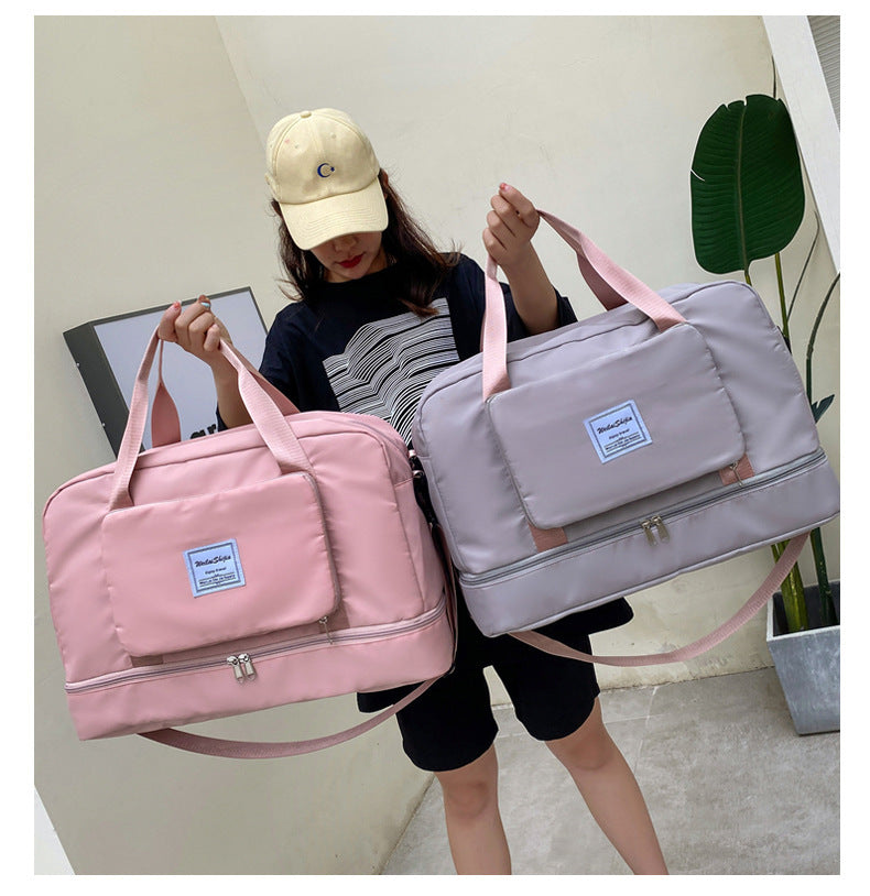 Bargin Bash: Foldable Travel Duffel Bag 🏋️‍♀️✨