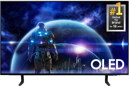 48-Inch Class OLED 4K S90D Series HDR Smart TV W/Dolby Atmos, Object Tracking Sound Lite, Motion Xcelerator, Real Depth Enhancer, 4K AI Upscaling, Alexa Built-In (QN48S90D, 2024 Model)