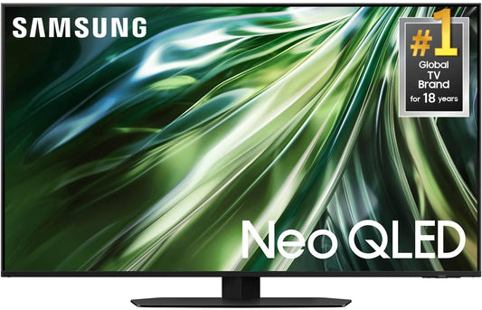 65-Inch Class QLED 4K QN90D Series Neo Quantum HDR+ Smart TV W/Dolby Atmos, Object Tracking Sound+, Motion Xcelerator, Real Depth Enhancer Pro, Alexa Built-In (QN65QN90D, 2024 Model)